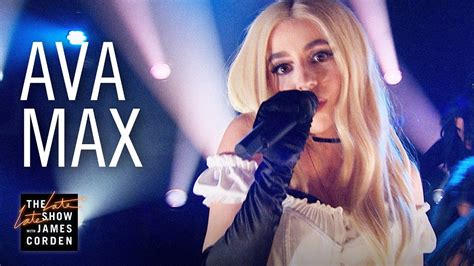 Ava Max Performs Sweet But Psycho
