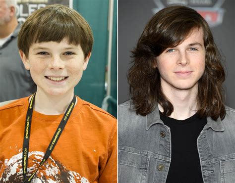 Chandler Riggs Carl Grimes The Walking Dead Then And Now
