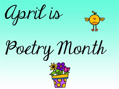 A Blog Of Ones Own April Is The Loveliest Month