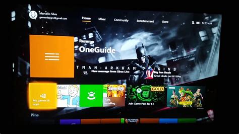 Xbox One Home Menu Not Showing