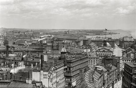 Shorpy Historical Picture Archive Boston Rooftops 1906 High
