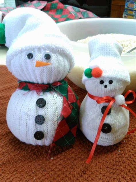 Cozy And Cute Sock Snowmen