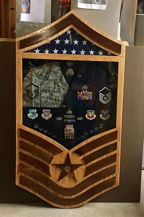 Air Force Retirement Shadow Box Airforce Military
