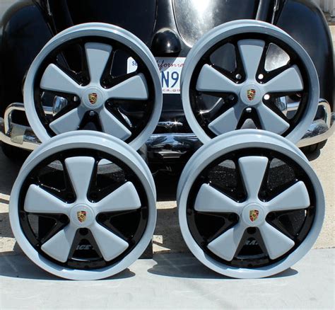 Avw Dove Gray And Detailed 17x45 And 17x6 Fuchs Wheels Aircooled