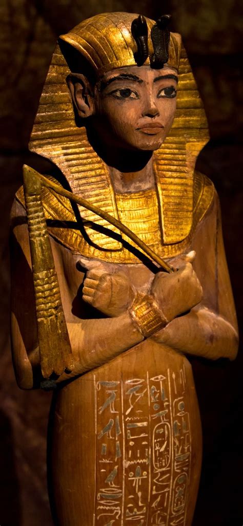 Ushabti Of Tutankhamun It Was Designed To Serve Tutankhamun In His