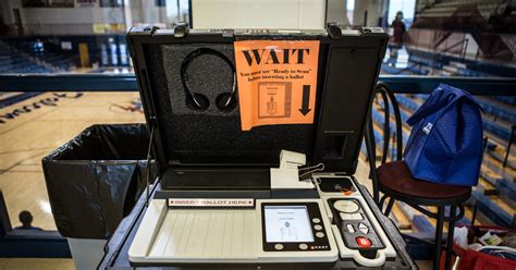The Myth Of The Hacker Proof Voting Machine The New York Times