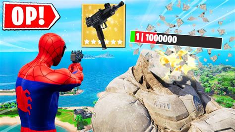 Fortnite Added A Machine Pistol And Its So Overpowered Youtube