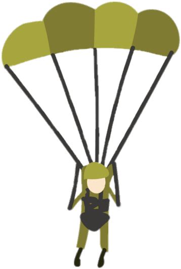 Military Parachute Clipart Military Paratrooper Clip Art Png