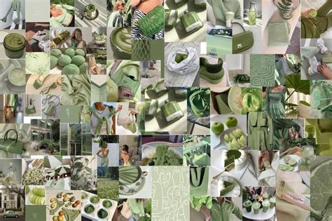 87 Picture Matcha Sage Green Aesthetic Wall Collage Kit Download