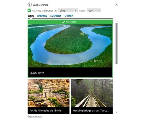 Microsoft Releases New Wallpaper Features For Bing Desktop