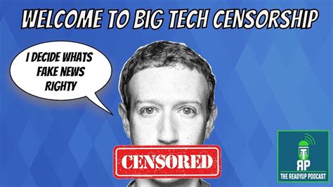 The Readyup Podcast Facebook Censorship What Can Be Done Youtube