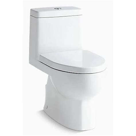 Kohler Reach White Watersense Dual Flush Compact Elongated Standard