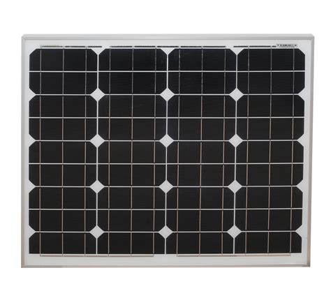 Mono 50W Solar Panel Only - Low Energy Supermarket