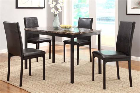 5 pcs dining table set with 4 chairs. Julia Dining Table + 4 Chairs at Gardner-White