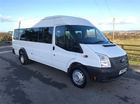 2012 12 Ford Transit 135 T430 17 Seater Minibus 22 Tdci In Frozen