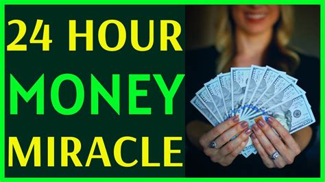 Prayer To Receive Unexpected Money Miracle In 24 Hours Money Miracle In 24 Hours Youtube