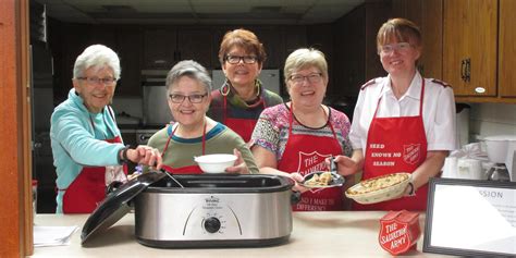 Salvation Army Women’s Auxiliary Annual Soup And Pie Luncheon