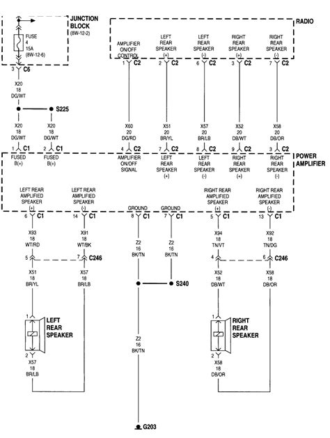 N/aleft front speaker positive wire (+): Since we are on a roll here, does my 1998 Dodge Dakota ...