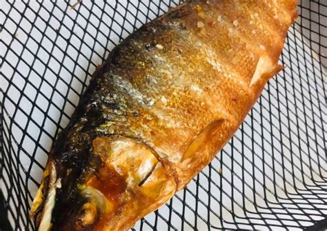 Air Fried Smoked Boneless Milkfish Air Fryer Fish Tinapa Bangus