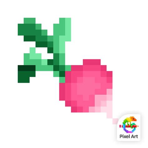 Radish Icon Pixel By Pixeldonutofcanada91 On Deviantart