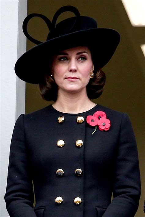 Kate Middleton Remembrance Day Ceremony In London 11122017
