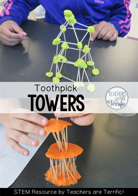 A Tower Building Stem Project Is The Perfect Problem Solving And Team