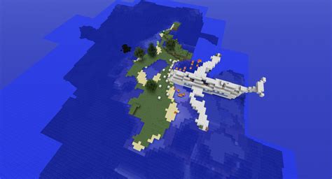 Tekkit Plane Crash Survival Island Minecraft Map