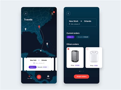 Travel App Concept Ui Design By Angel Villanueva On Dribbble