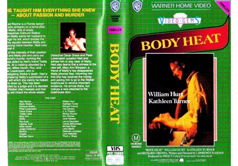Body Heat 1981 On Warner Home Video Australia Betamax Vhs Videotape