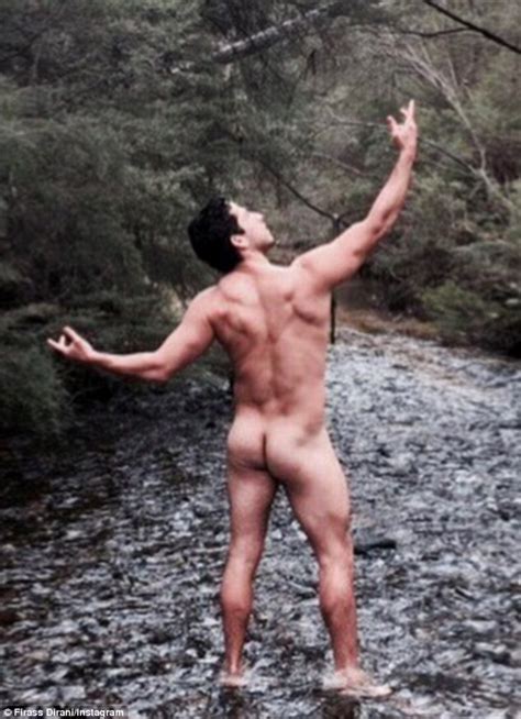 House Husbands Firass Dirani Poses NAKED In The Wilderness Daily