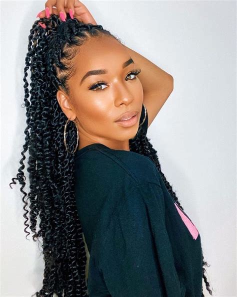 Stunning How To Style Black Hair Twists Hairstyles Inspiration
