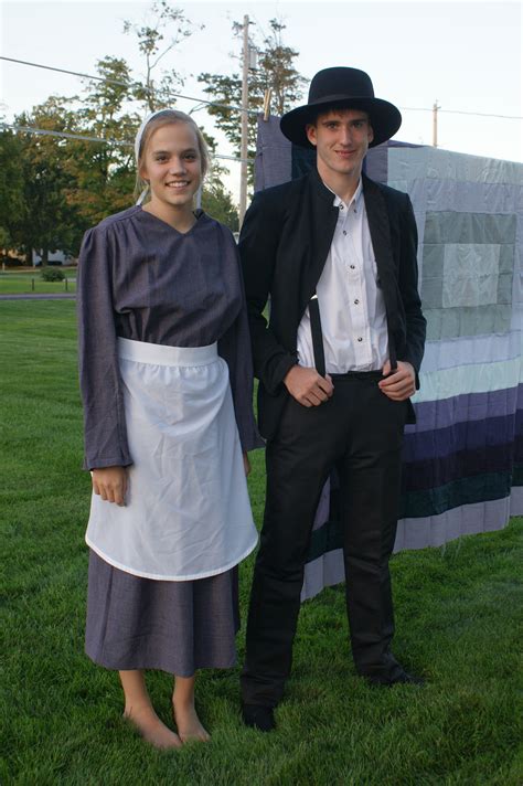 deluxe couples outfit total costume for him and her the amish clotheslinethe amish