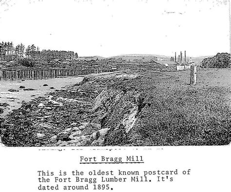 City History Fort Bragg Ca