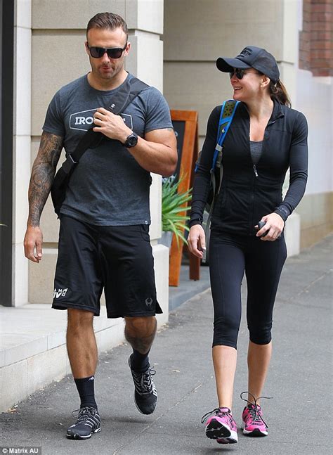 Steve Commando Willis Enjoys Stroll With Girlfriend Michelle Bridges Daily Mail Online