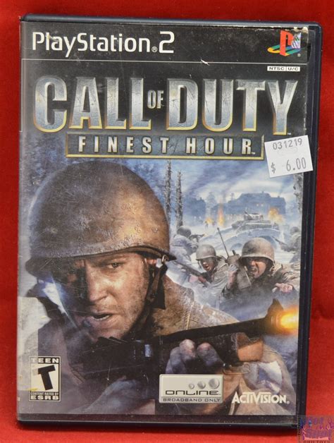 Hot Spot Collectibles and Toys - Call of Duty Finest Hour Game PS2