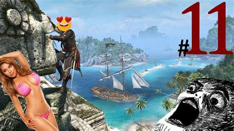 Assassin s Creed 4 Black Flag 11 Šplhám O CZ Lets play 60FPS