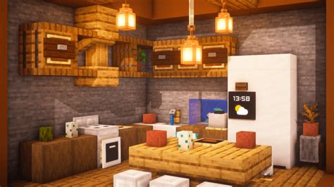 For pixel art ideas, people often make flags, slogans, minecraft items (like a diamond pickaxe), or other players. Minecraft Kitchen Ideas: Six Different Minecraft Kitchen ...