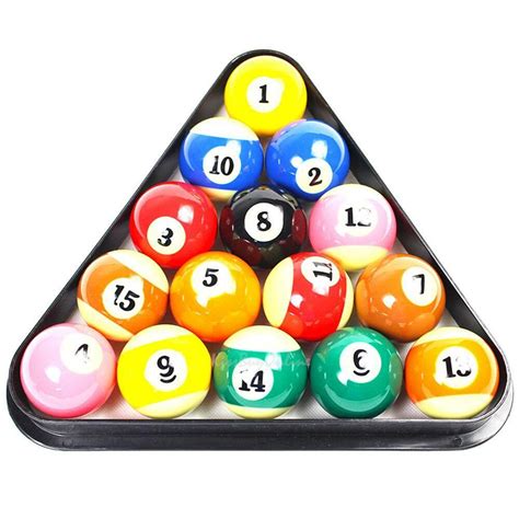 This page contains references to some material that is copyrighted by the billiard congress of america. Plastic 8 Ball Pool Billiard Table Rack Triangle Rack for ...
