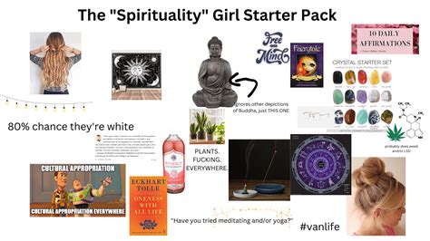 The Spirituality Girl Starter Pack Rstarterpacks