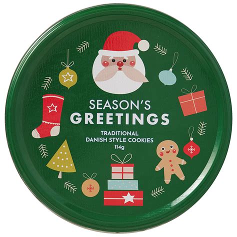 Christmas Butter Cookies Tin 114g | The Reject Shop