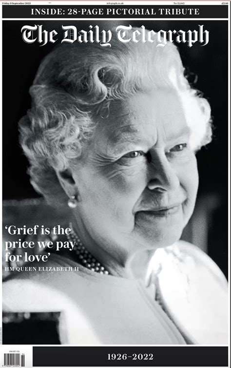 Heres How The Front Pages Are Covering The Death Of Queen Elizabeth Ii
