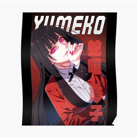 Kakegurui Yumeko Jabami Classic Poster For Sale By Aclyptprimos