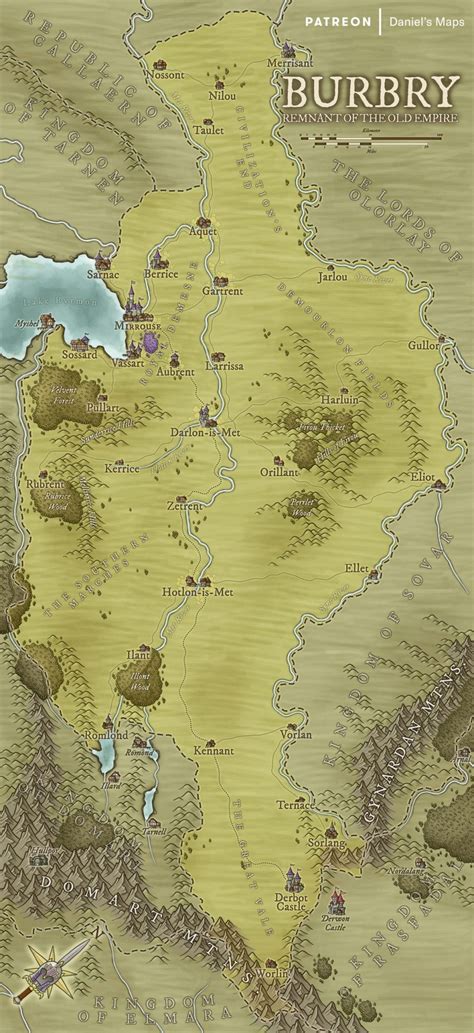 Fantasy Map Makers Premade Maps For Worldbuilding World Anvil Blog