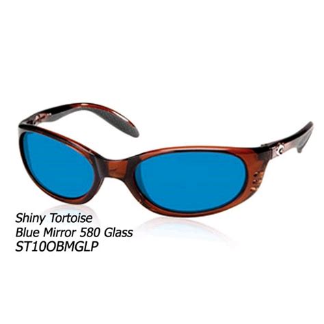 Costa Del Mar Stringer 580 Sunglasses Tortoiseblue Mirrorglass One