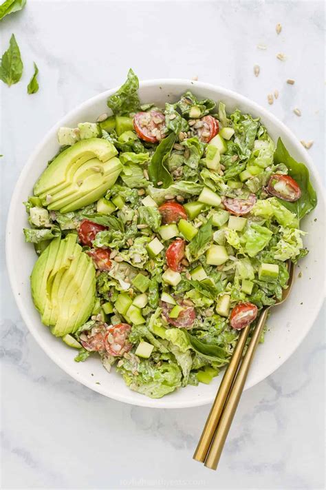 Green Goddess Salad Recipe Joyful Healthy Eats Story Telling Co