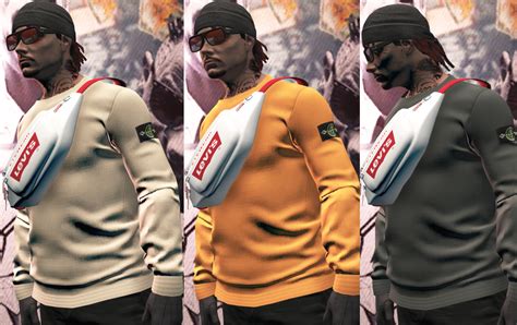 Stone Island Shirt Pack Mp Male Sp Fivem Gta5