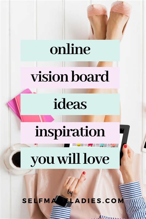 7 Ideas To Create A Vision Board Online Manifest The Life You Love