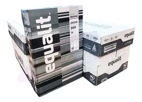 Papel Fotocopia Carta 75g 10 Resmas X 500 Hjs Envio Inc