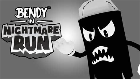 Bendy In Nightmare Run Canoodle Boss Run Youtube