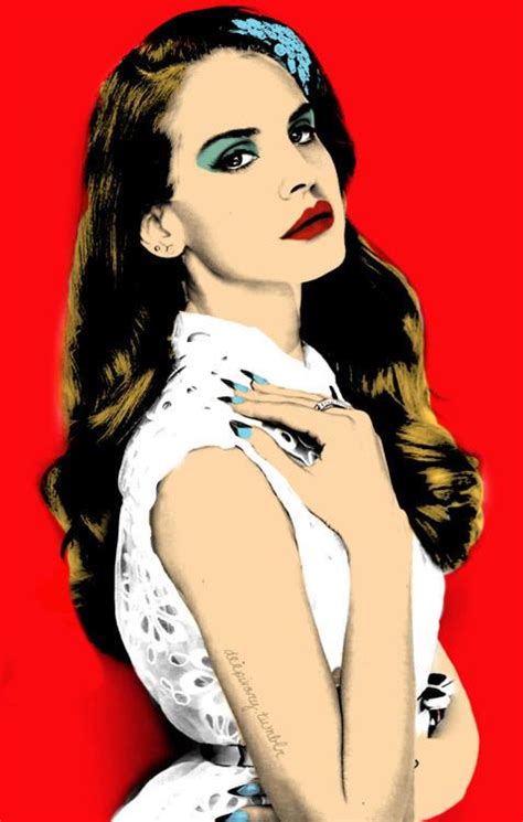 Personal And Professional Practice Lana Del Rey Pop Art